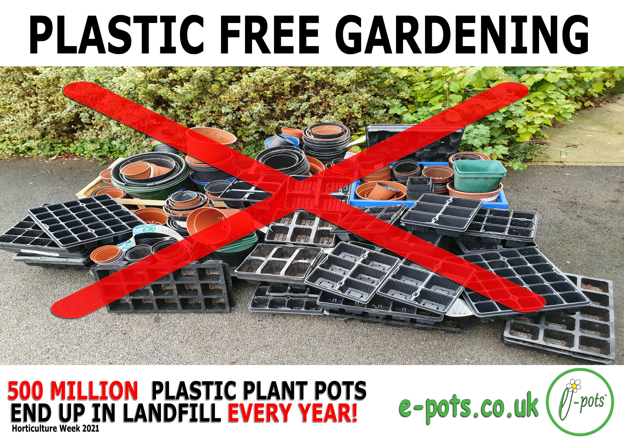 Did you know that 500 Million plastic plant pots ends up in landfill every year?
