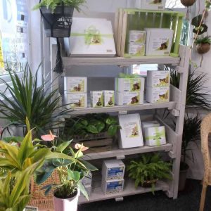 wholesale gardening e-pots products on retail shelf